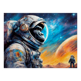 PÓSTER LA EDAD DE STEEL-GORILLA 5