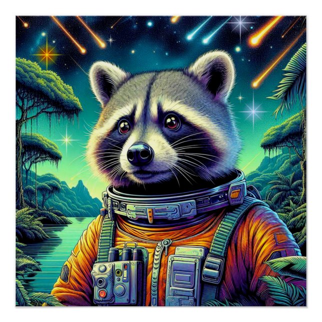 PÓSTER LA EDAD DEL ACERO-NORTE DEL RACCOÓN 2 (Anverso)