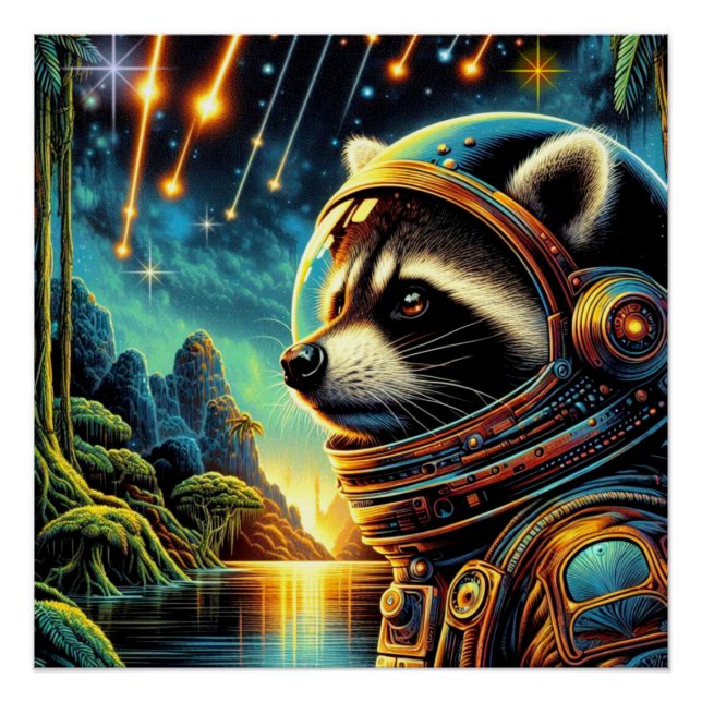 PÓSTER LA EDAD DEL ACERO-NORTE DEL RACCOÓN 3 (Anverso)