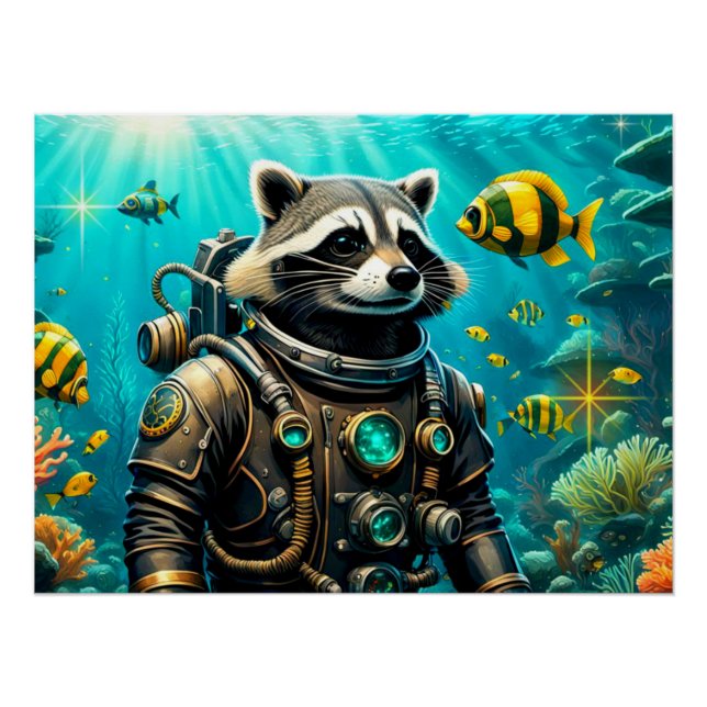 PÓSTER LA EDAD DEL ACERO-RACCOÓN 5 (Anverso)