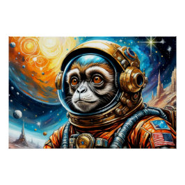 PÓSTER LA EDAD DEL MONO ACERO-TAMARINA