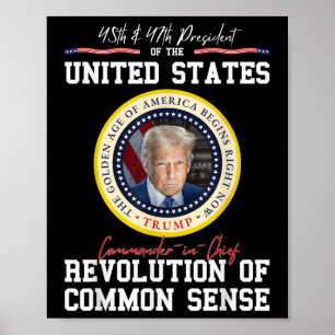 Póster La Edad Dorada De Estados Unidos, Comandante en Je