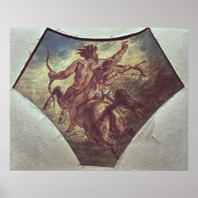 Póster La educación de Aquiles (Frente)