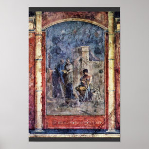 Póster La educación de Dionysus de Römischer Meister