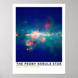Póster La Educación Espacial de la Estrella de la Nebulos