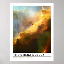 Póster La Educación Espacial de la Nebulosa Omega