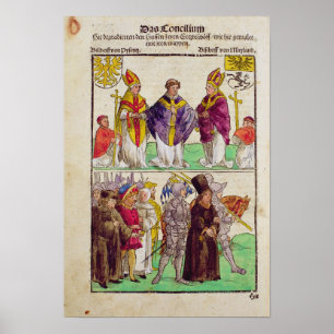 Póster La ejecución de Jan Hus