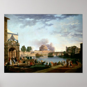 Póster La elección del papa con el St. de Castel