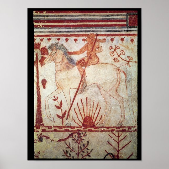 Póster La emboscada del príncipe troyano Troilus (Frente)