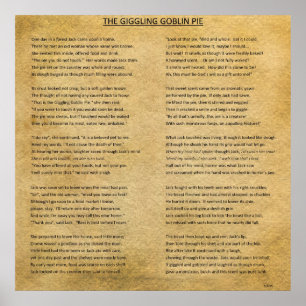 PÓSTER LA EMPANADA DEL GOBLIN QUE RÍE NERVIOSAMENTE