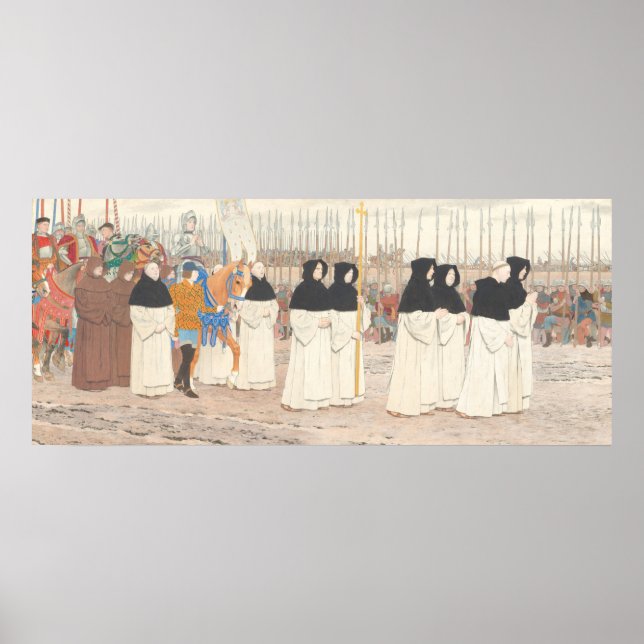 Póster La empleada doméstica en armor - Bella Artes de Bo (Frente)