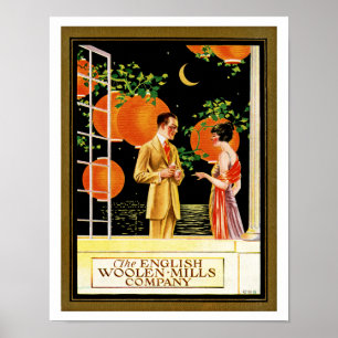 Póster La empresa inglesa Woolen Mills