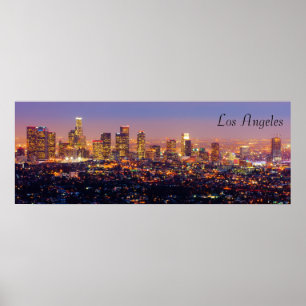 Póster LA en la noche
