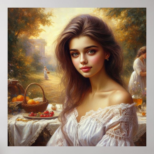 Póster La encantadora dama victoriana (Frente)