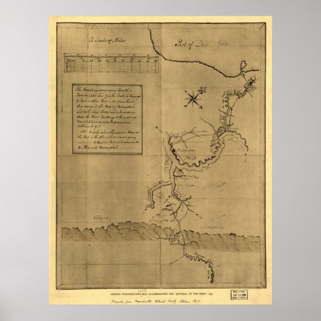 Póster La encuesta sobre George Washington (Frente)