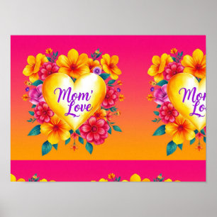 Póster La Enérgica ola de amor de mamá