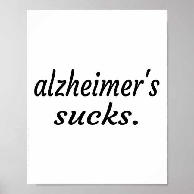 Póster La enfermedad de Dementia Heimerheimer de Heimerhe (Frente)