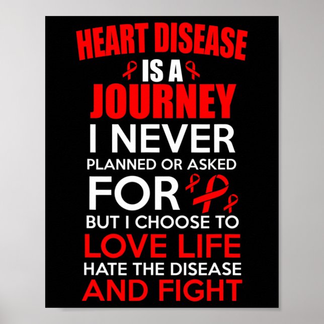 Póster La Enfermedad Es Una Conciencia Sobre El Viaje (Frente)