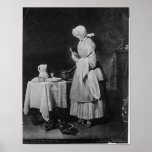 Póster La enfermera atenta, c.1738