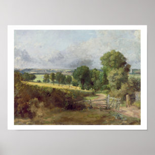 Póster La entrada al carril del pantano