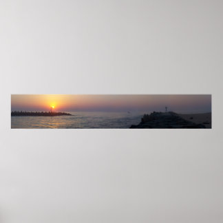 Póster La entrada de Manasquan al amanecer