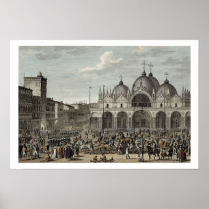 Póster La entrada del francés en Venecia y el hurto