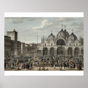 Póster La entrada del francés en Venecia y el hurto