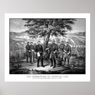 Póster La entrega de general Lee