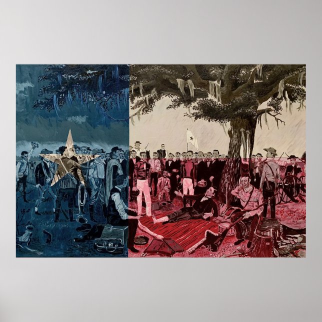 Póster La entrega de Santa Anna 24"x36" poster (Frente)