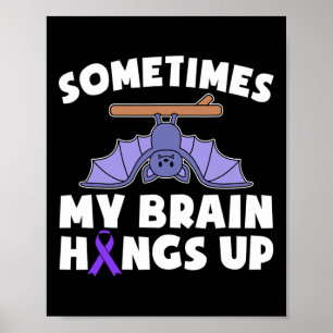 Póster La Epilepsia A Veces Mi Cerebro Coloca La Sensibil