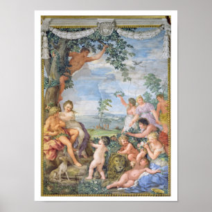 Póster La época dorada (fresco)