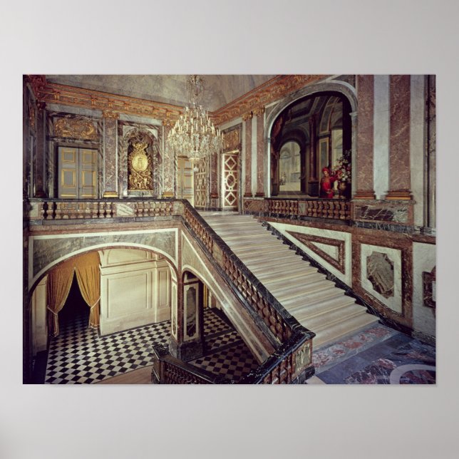 Póster La escalera de la Reina, c.1679 (Frente)