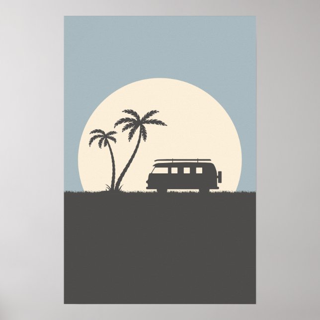 Póster La escapada costera (Frente)