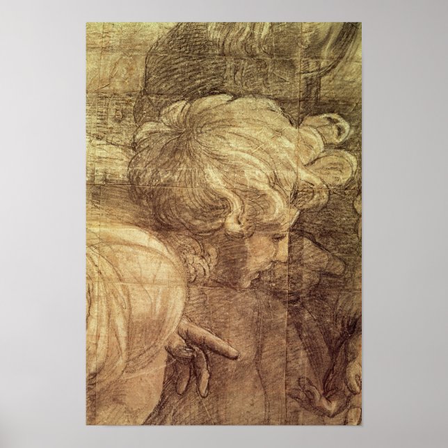 Póster La escuela de Atenas (Frente)