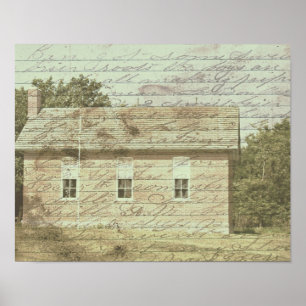 Póster La escuela del ladrillo rojo