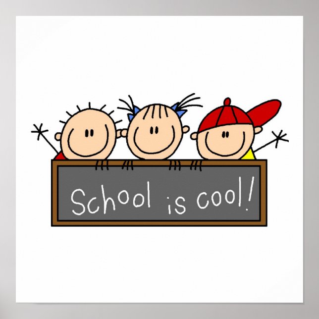 Póster La escuela es Guay (Frente)