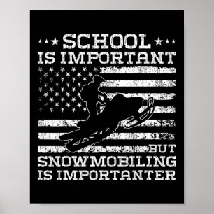 Póster La Escuela Es Importante, Pero La Movilización De