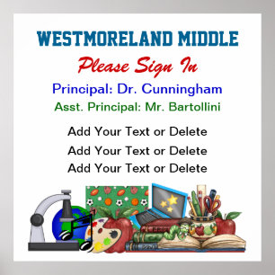 Póster La escuela firma adentro el poster principal - SRF