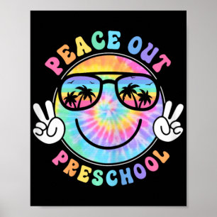 Póster La Escuela Peace Out 2024 El Último Día Del Verano