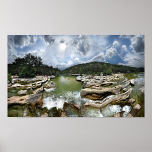 Póster La escultura cae 5 - cala de Barton en Austin