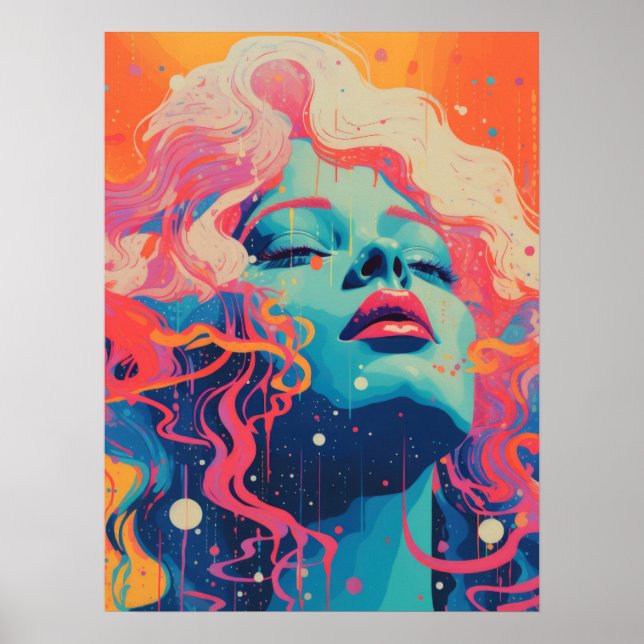 Póster La esencia de la mujer vibrante (Frente)