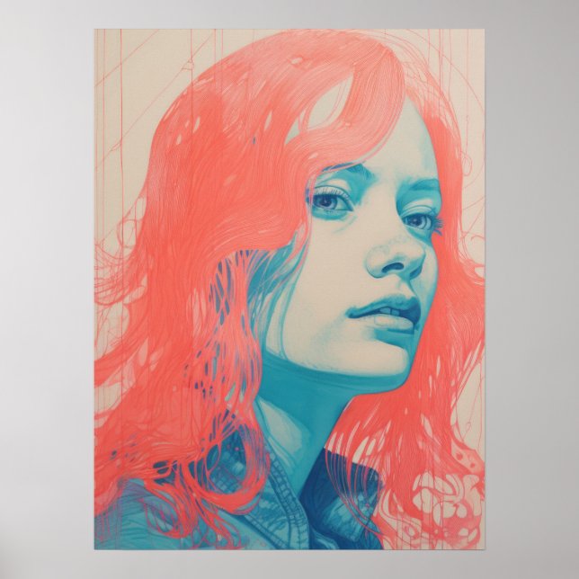 Póster La esencia del pelo rojo (Frente)