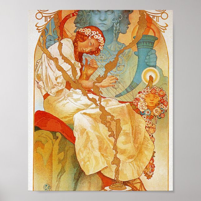 Póster La eslava épica Alphonse Mucha (Frente)