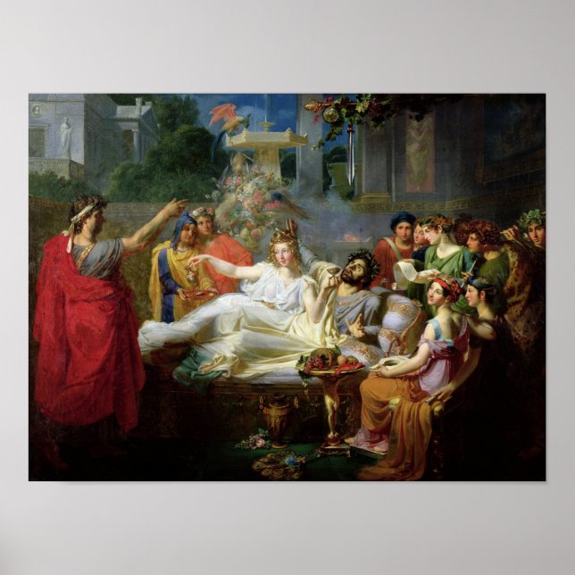 Póster La espada de Damocles (Frente)