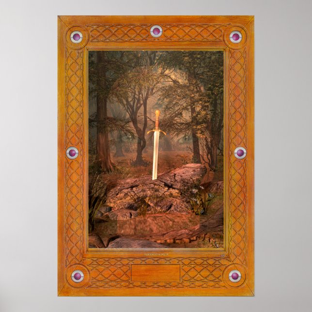 Póster La espada en la piedra (Frente)