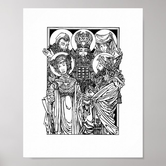 Póster La Espalda de la Virgen (Frente)