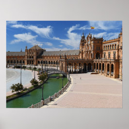 Póster La España Real - Plaza de Sevilla - Sevilla
