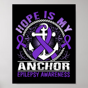 Póster La esperanza es mi conciencia de la epilepsia de A