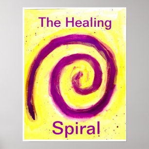 Póster La espiral de curación