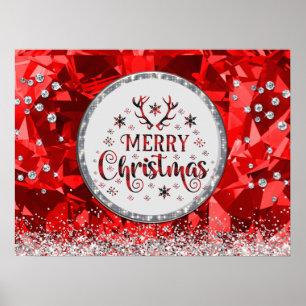 Póster La espléndida y roja navidad de la mora esmeralda